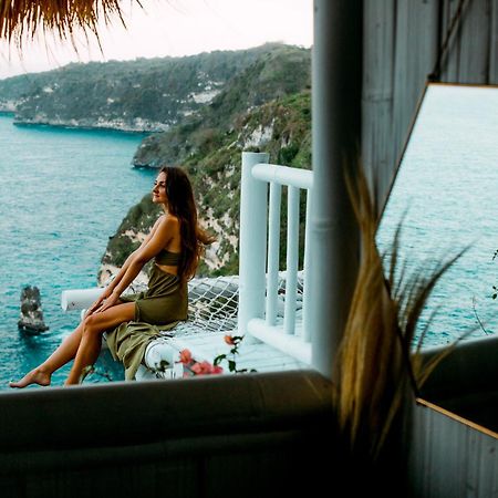 Tropical Glamping Nusa Penida Diamond Beach - Cliff Side Edge Polilit Kültér fotó