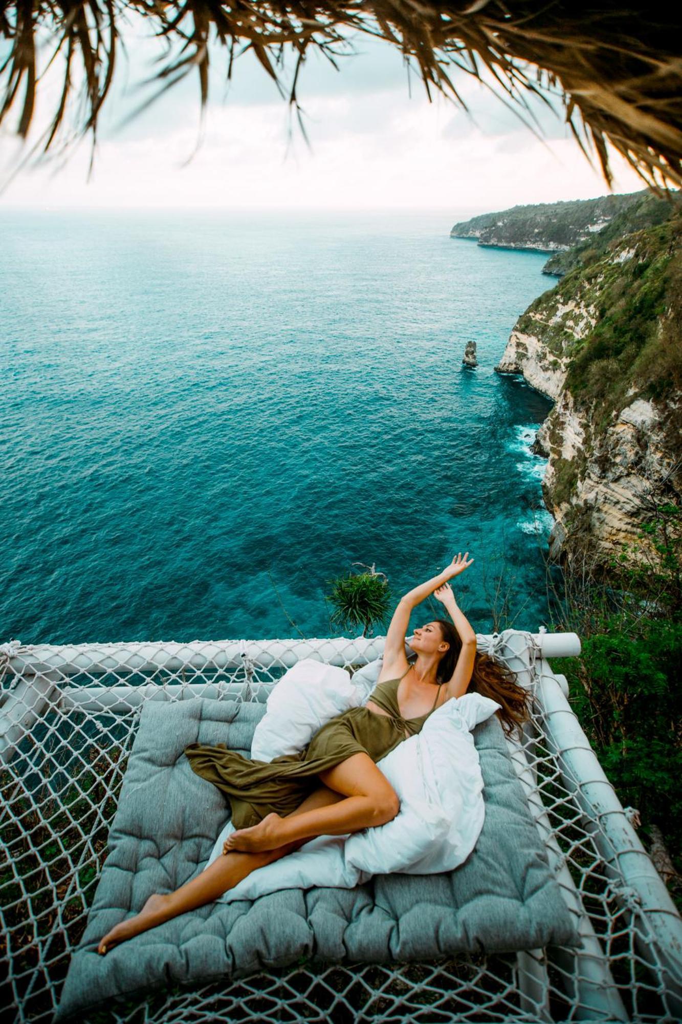 Tropical Glamping Nusa Penida Diamond Beach - Cliff Side Edge Polilit Kültér fotó