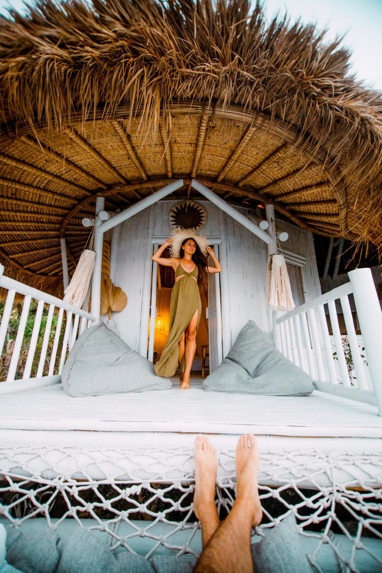 Tropical Glamping Nusa Penida Diamond Beach - Cliff Side Edge Polilit Kültér fotó