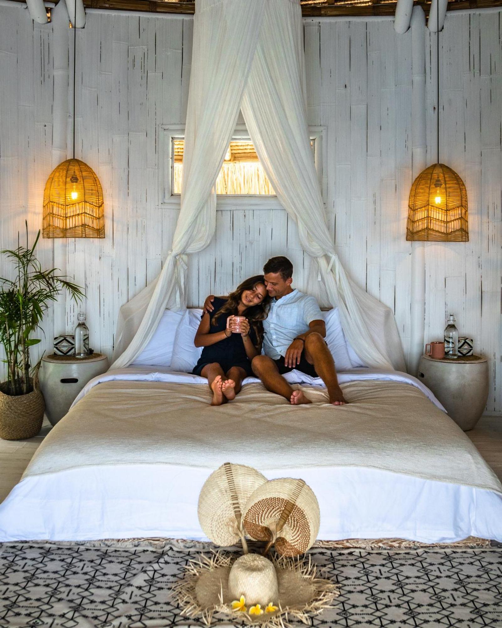 Tropical Glamping Nusa Penida Diamond Beach - Cliff Side Edge Polilit Kültér fotó
