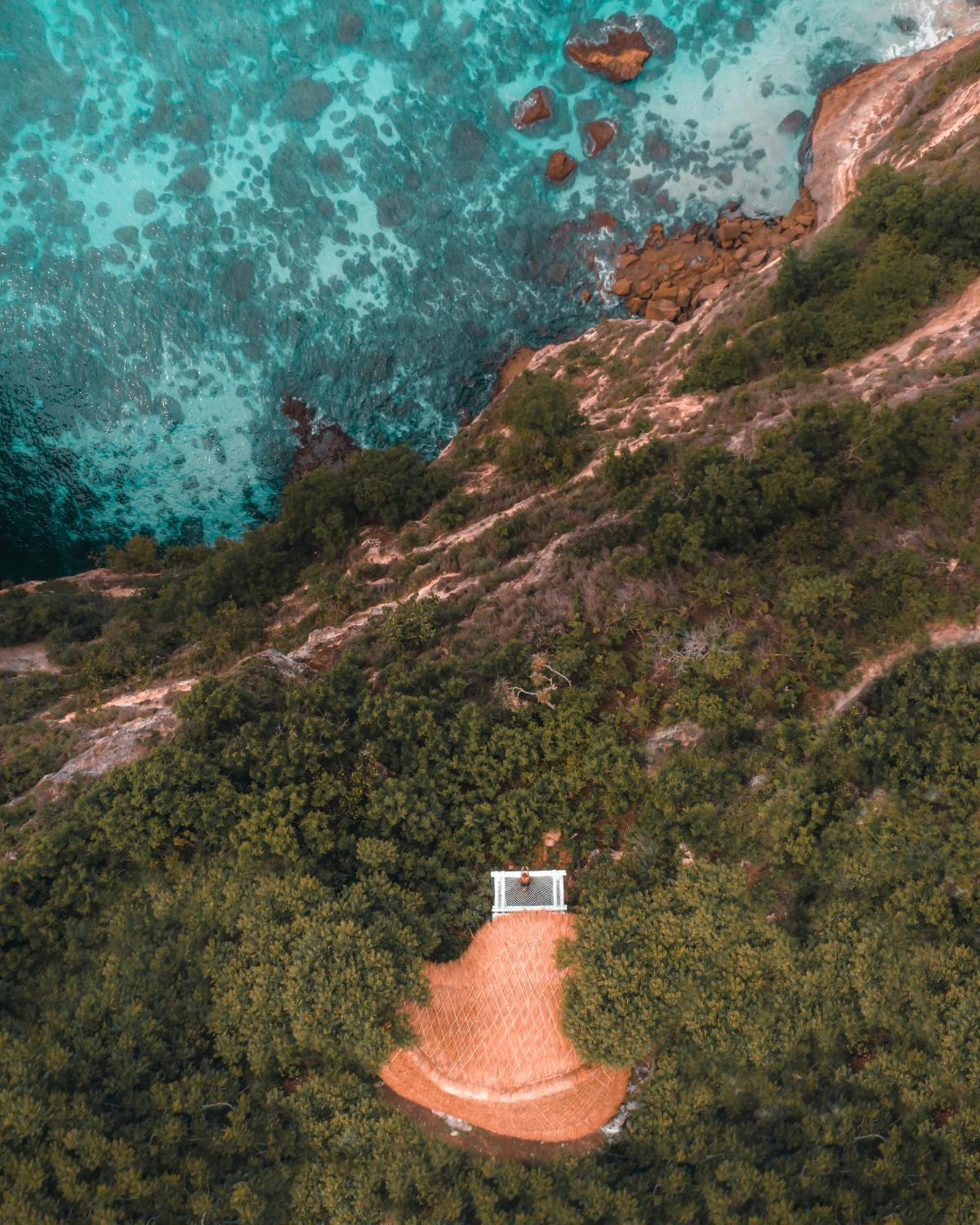 Tropical Glamping Nusa Penida Diamond Beach - Cliff Side Edge Polilit Kültér fotó
