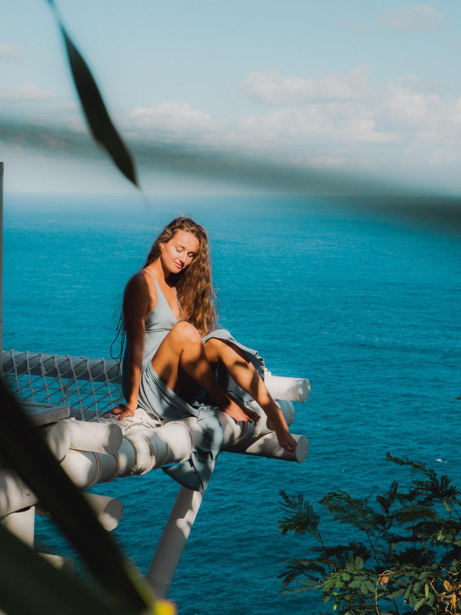 Tropical Glamping Nusa Penida Diamond Beach - Cliff Side Edge Polilit Kültér fotó