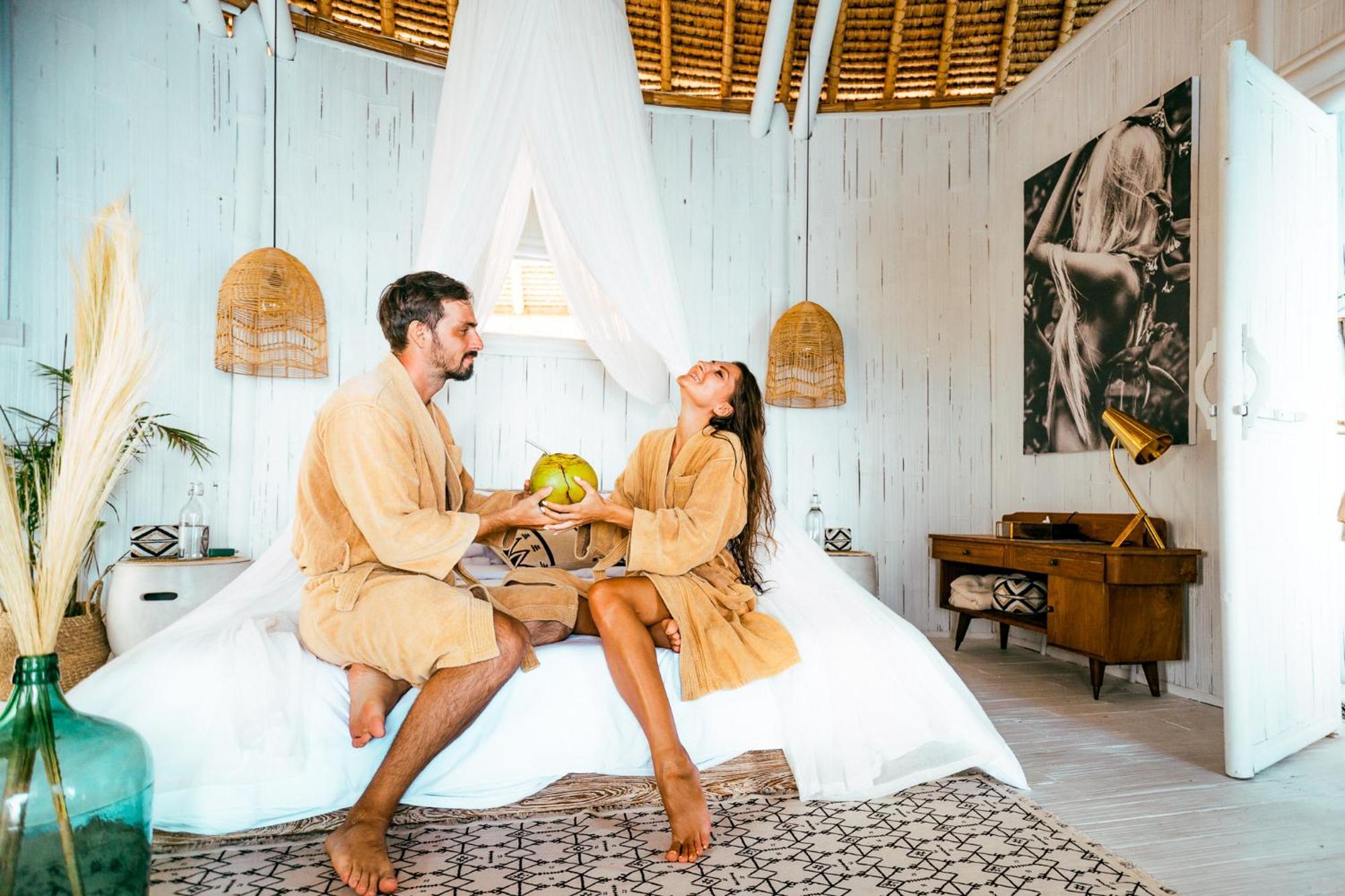 Tropical Glamping Nusa Penida Diamond Beach - Cliff Side Edge Polilit Kültér fotó