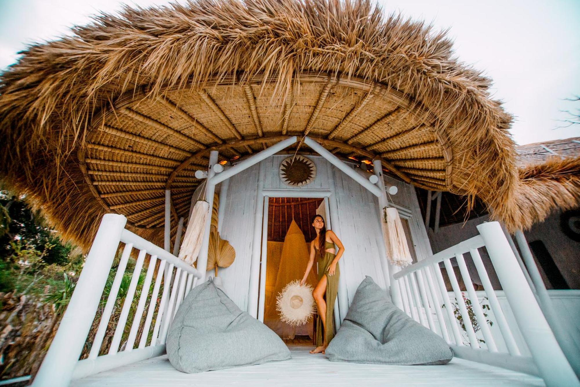 Tropical Glamping Nusa Penida Diamond Beach - Cliff Side Edge Polilit Kültér fotó